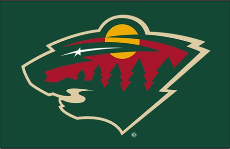 Minnesota Wild Logo Jersey Logo National Hockey League Nhl