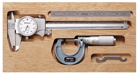 Mitutoyo Precision Measuring Tool Kit Number Of Pieces 4 Caliper Type