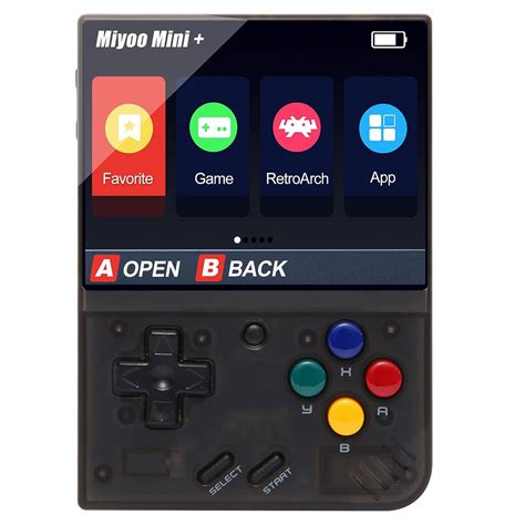 Miyoo Mini Plus Game Console Without Games Preinstalled