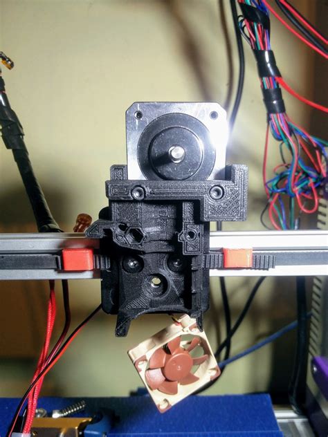 Mk8 Extruder For 2020 V Slot With Prusa I3 Mk3 Fans Shroud By Petar