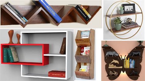 Modern Wall Mounted Bookshelf Bookcase Design Ideas Youtube