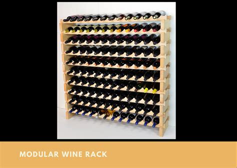 Modular Wine Rack Home Bar Kit