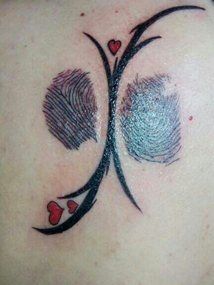 Mom And Dad Fingerprint Tattoo Jo Hazel