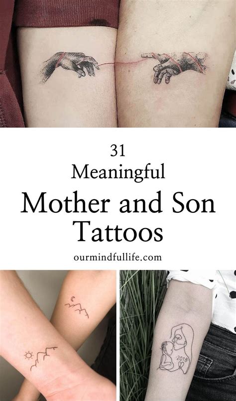 7 Heartwarming Mom Son Tattoo Ideas