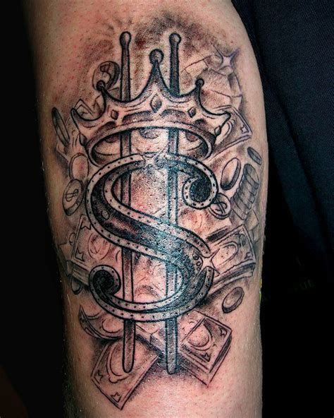 25 Money Tattoo Designs That Symbolize Wealth