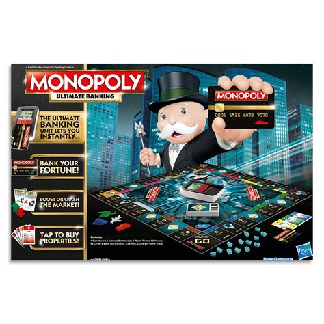 Monopoly Game Ultimate Banking Edition Toys For Kids Monopoly