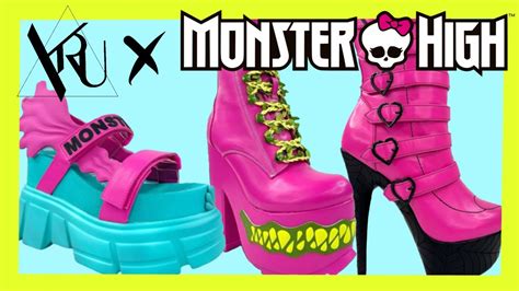 Monster High X Yru Shoes Round 3 Youtube