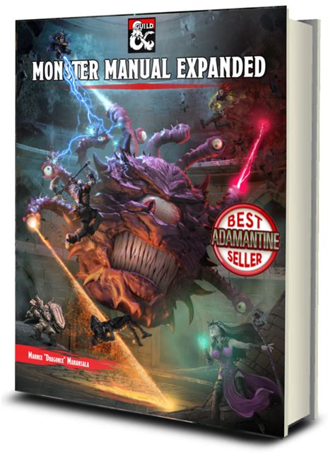 Monster Manual Expanded 5E Dungeon Masters Guild Storytellers Vault