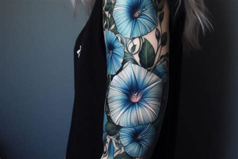 Morning Glory Tattoo Elevate Your Body Art With Symbolic Beauty Your Own Tattoo Design