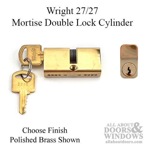 Mortise Lock Double Cylinder 27 27 Key Both Sides Choose Color