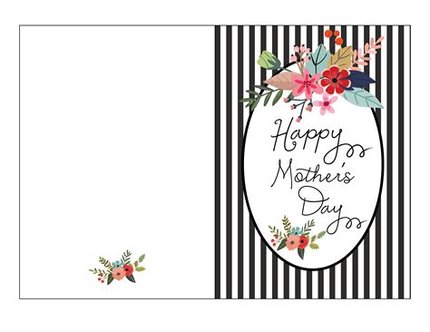 5 Free Mothers Day Card Printables