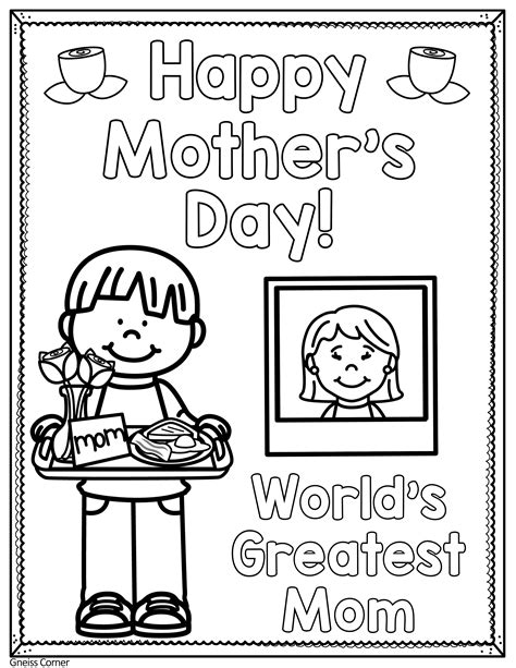 Free Mother's Day Printables for Kids to Create