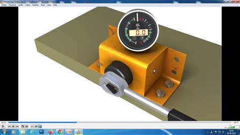 Motor Torque Test 3D Model Analysis and Optimization