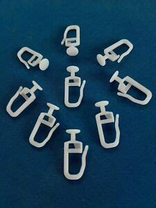 Motorhome Caravan Lorry Curtain Hooks Hook No22 Pack Of 50 Ebay