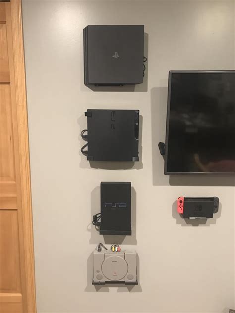 Moved My Ps4 To The Retro Wall You All Know What That Means Ps5 Arrived R Playstation