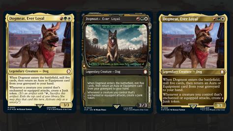 Mtg Fallout Commander Decks Have Dogmeat Energy And Moth Man