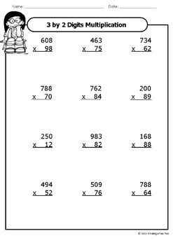 Multiplication 2 Digit Archives Free And No Login Free4classrooms