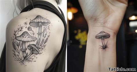 Mushroom Tattoo Meaning Unlocking The Symbolism And Aftercare Secrets Tatticle