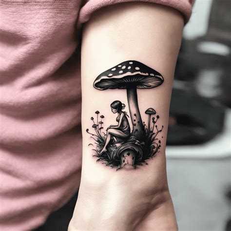 Mushroom Tattoos For Women