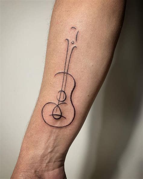 Music Tattoo Designs Tattoos For Lovers Guitar Tattoo Design