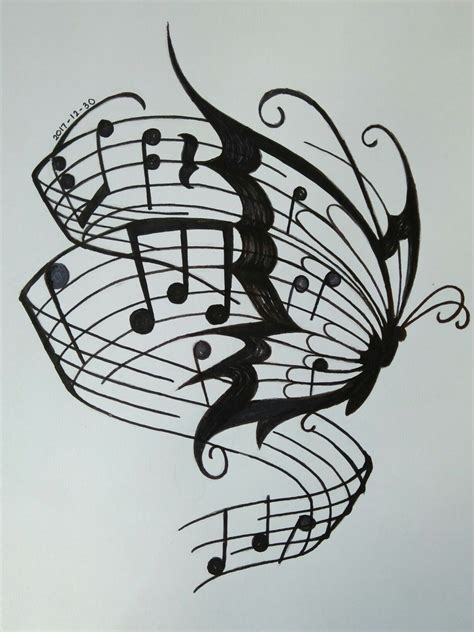 Musical Notes Art Music Notes Drawing Music Notes Tattoo Note Tattoo