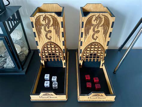 My Custom Dice Towers Just Arrived Heroquest