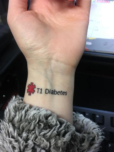 My Diabetic Alert Tattoo Saw Someone Else Post One So I Wanted To