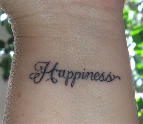 My Happiness Tattoo Tattoo Ideas Pinterest