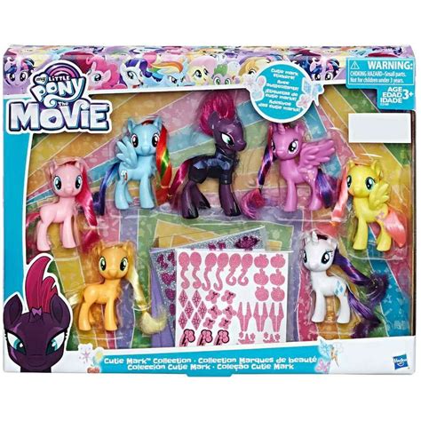 My Little Pony The Movie Cutie Mark Collection Figure Set Walmart Com