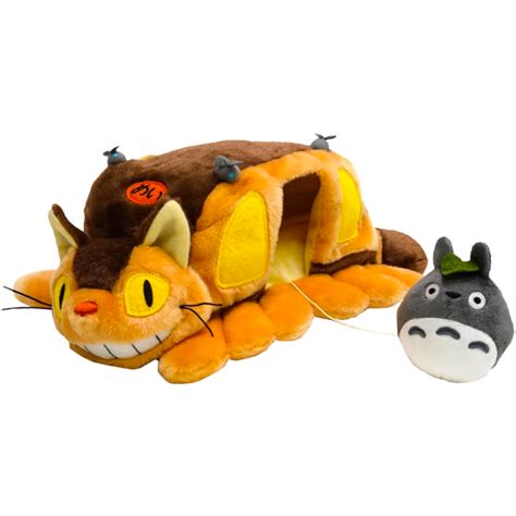 My Neighbor Totoro Cat Bus With Totoro Studio Ghibli 13 Plush By Sun