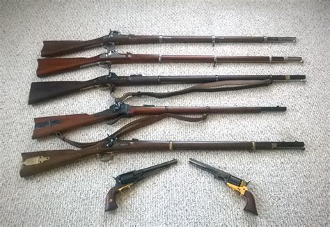 My Small Us Civil War Collection All Federal Used Weapons Some Replicas R Guns