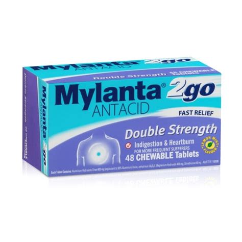 Mylanta 2Go Antacid Double Strength Net Pharmacy