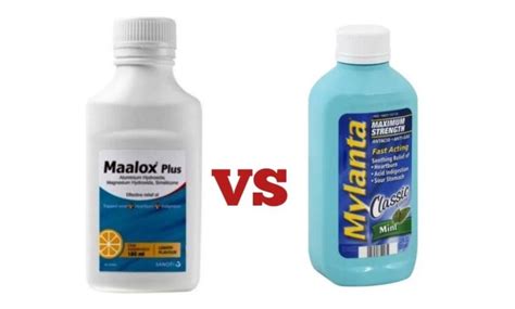 Mylanta vs Maalox: Which Antacid Reigns Supreme?