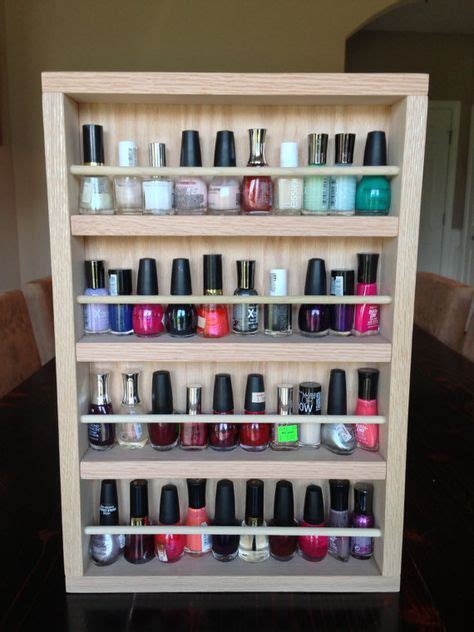 Nail Polish Organizer Rack Save Space And Hang On The Inside Of A