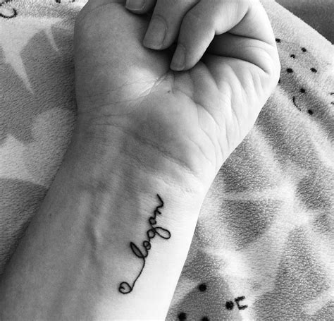 Name Tattoo Designs On Wrist