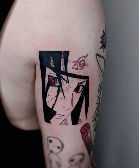 Naruto And Sasuke Hand Tattoo