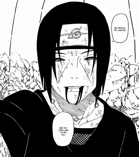 Naruto Manga Panels Itachi