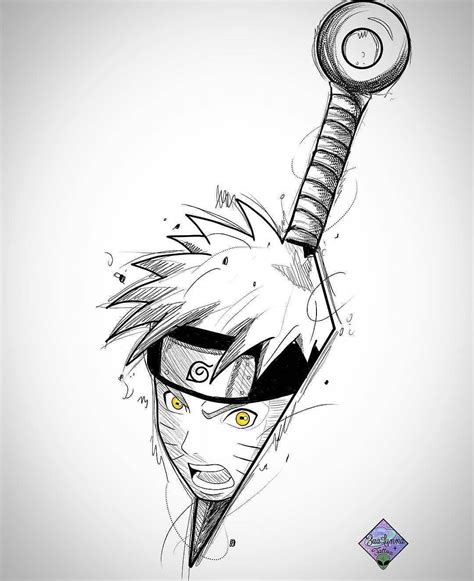 Naruto Tattoo Design Stencil Inspiration and Ideas