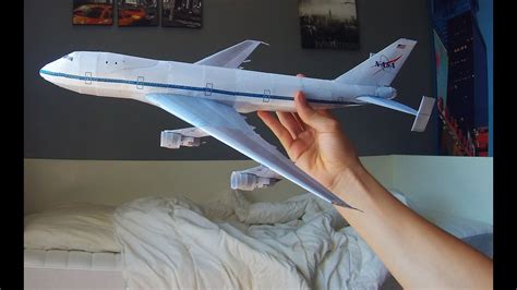 Nasa Boeing 747 In Full Papercraft Youtube