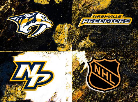 Nashville Predators Logos Richard Russell Studios