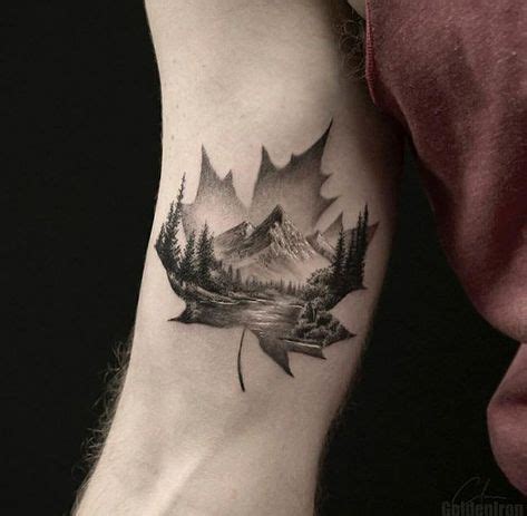 Nature Tattoo Mountain Inspiration 67 Ideas