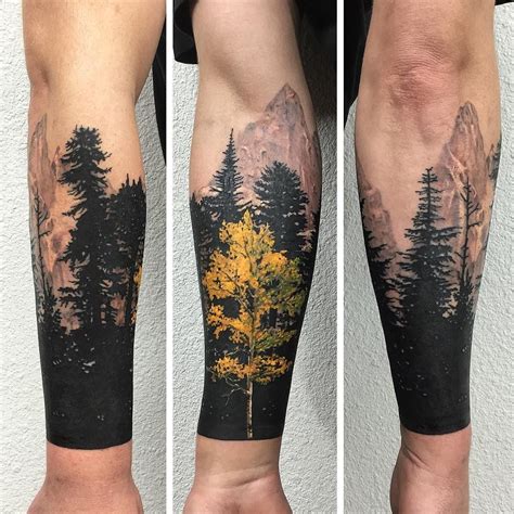 Nature Tree Tattoo Sleeve Tree Sleeve Tattoo Half Sleeve Tattoo