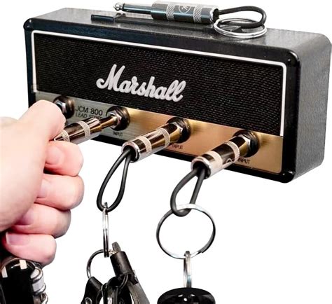 Naveso Marshall Key Holder For Wall Guitar Key Hooks Jcm800 Standard