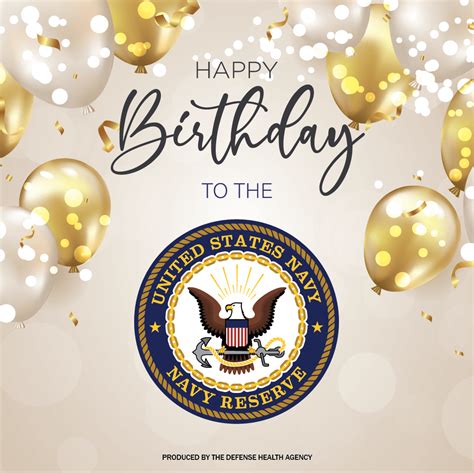 Navy Reserve Birthday Health Mil