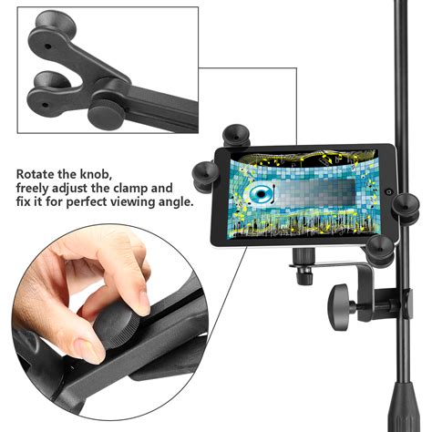 Neewer 6 11 Amp Quot Music Microphone Stand Tablet Holder For Apple Ipad Pro Air Mini 191073005754 Ebay