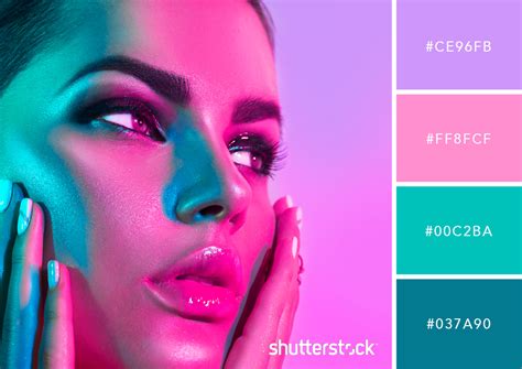 Neon Color Palette Hex C Olor Plays A Big Part In How Attracted