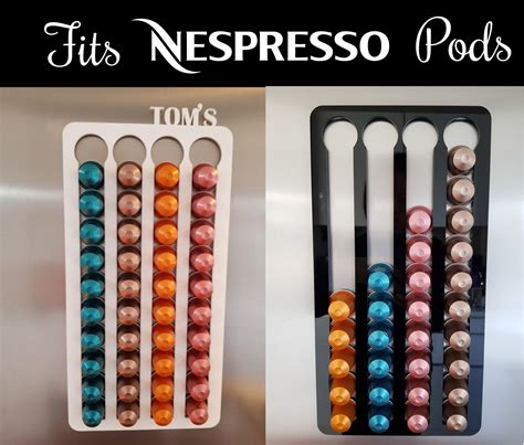 Nespresso Origin Coffee Capsule Holder Pot Rack Dispenser Etsy