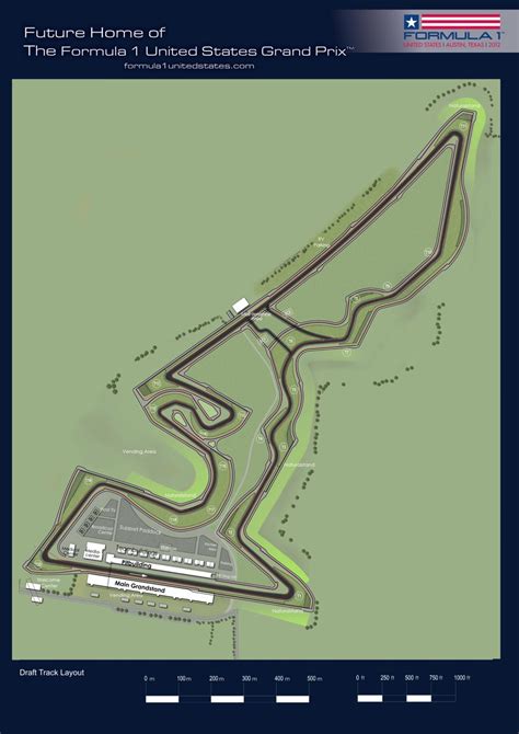 New Formula 1 United States Grand Prix Track Revealed