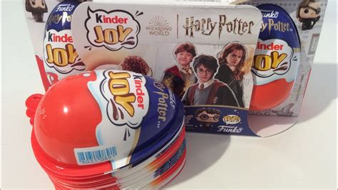 New Funko Harry Potter Kinder Joy Asmr Unboxing Youtube