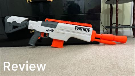 New Nerf Fortnite Ir Unboxing Fortnite Infantry Rifle Review Combos